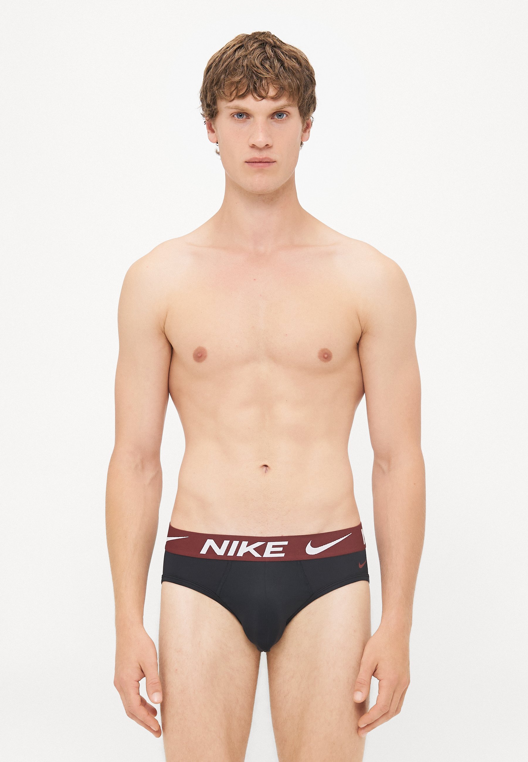 Nike Underwear HIP BRIEF 3-PACK - Slips - zwart rood/zwart donkerrood/zwart indigo