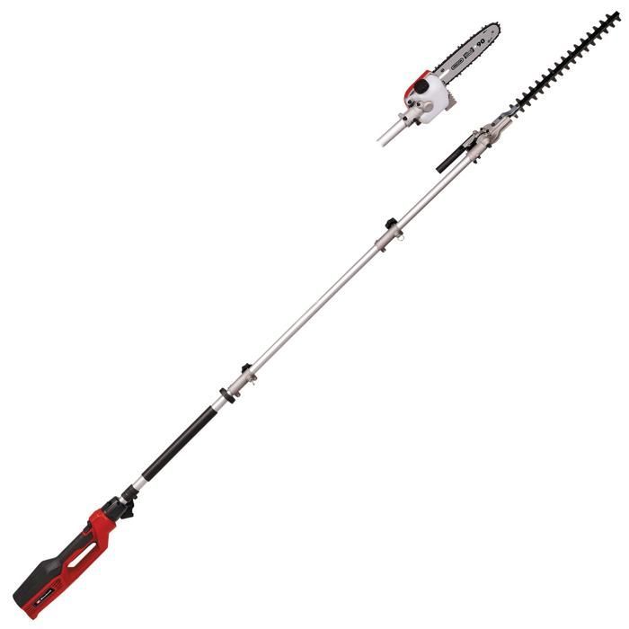 Einhell GC-HC 90/2046 T Telescopic Hedge Trimmer (900 W, Extendable Handle Up to 2.60 m)