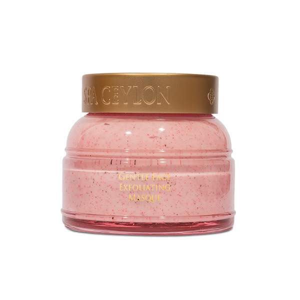 SPA CEYLON Loto e Rambutan - Maschera Esfoliante Delicata per il Viso - 100 g