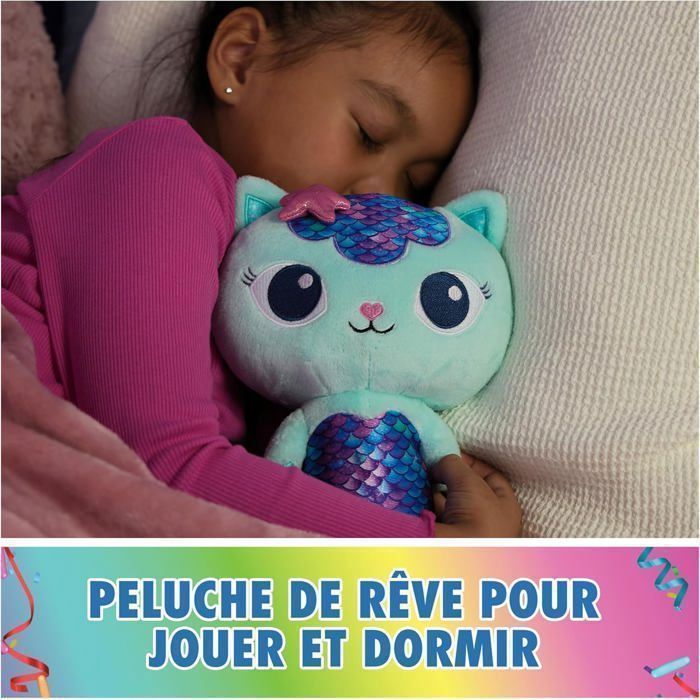Casa de muñecas - Peluche marino de 25 cm - Peluche de gato - Gato - Juguete de dibujos animados y la casa mágica