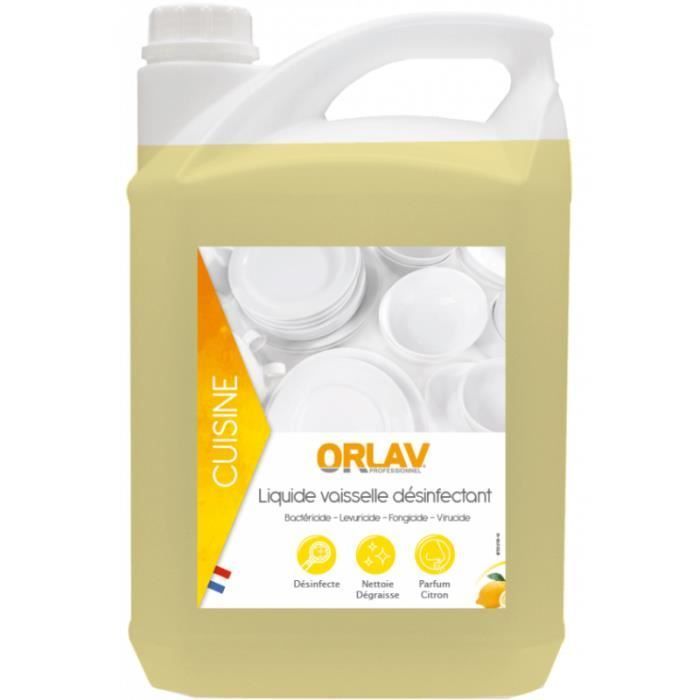 Líquido desinfectante para lavavajillas ORLAV 5 kg