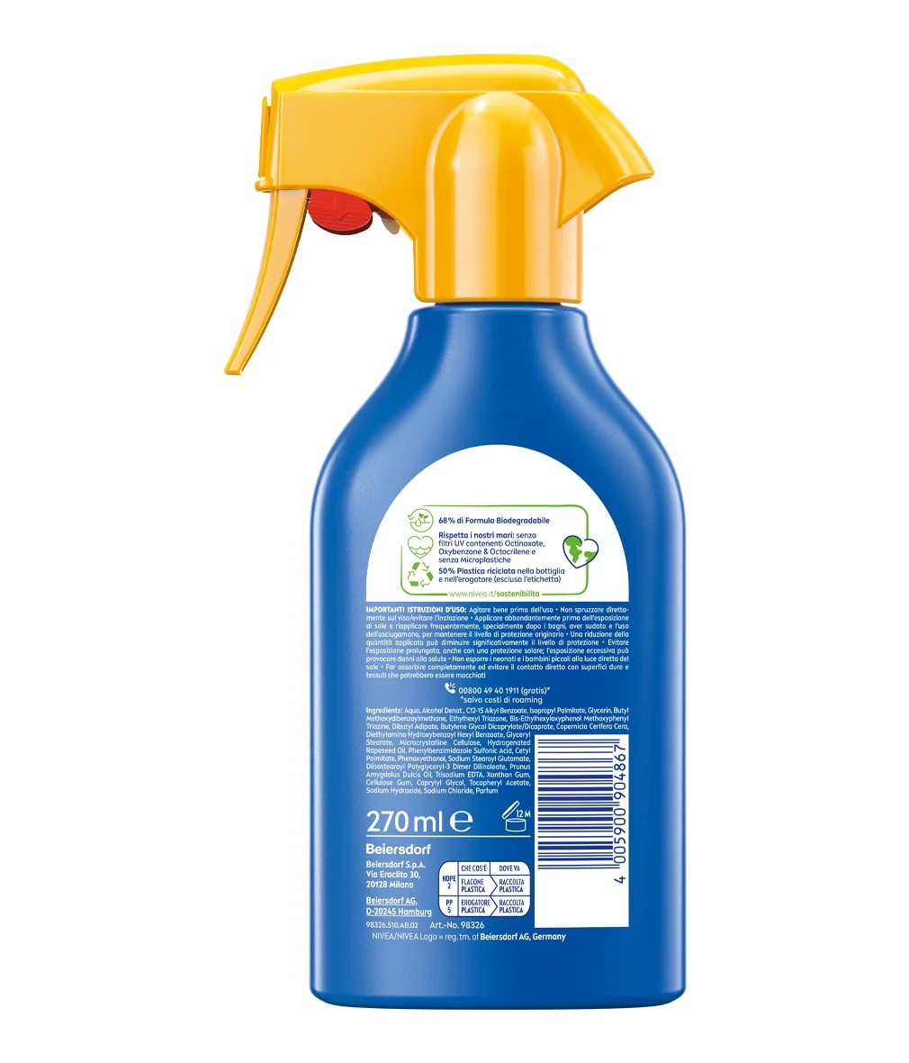 NIVEA Sun Kids Protect & Care Sonnenschutzspray LSF 50+ 270 ml
