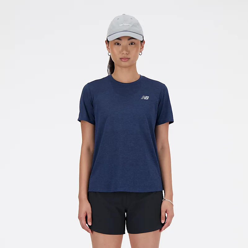 Damen-Sport-T-Shirt - NB NAVY MEATHER
