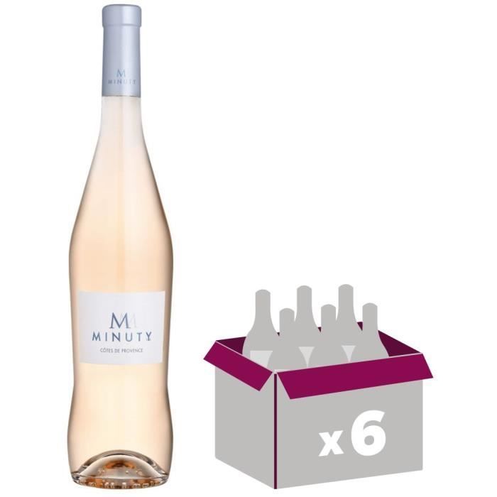 Minuty 2024 Côtes de Provence - Vino rosado de Provenza x6