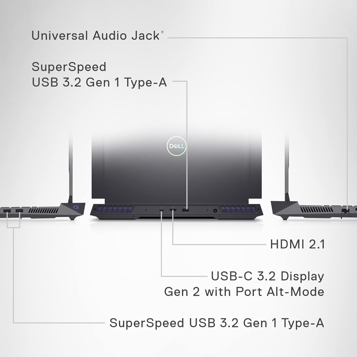 Laptop do gier Dell G16 7630 – 16 cali (2560 x 1600), wyświetlacz QHD+ 165 Hz, 3 ms, procesor Intel Core i9-13900HX, 16 GB pamięci RAM DDR5, dysk SSD 1 TB, karta graficzna NVIDIA GeForce RTX 4070 8 GB GDDR6, system Windows 11 Home – metaliczny odcień nocy