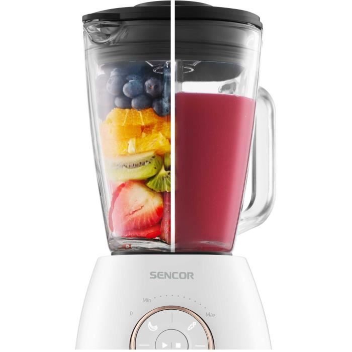 Blender - SENCOR - SBL 5870GD - 1800 W - 1.5 L - 24000 rpm - White / Gold