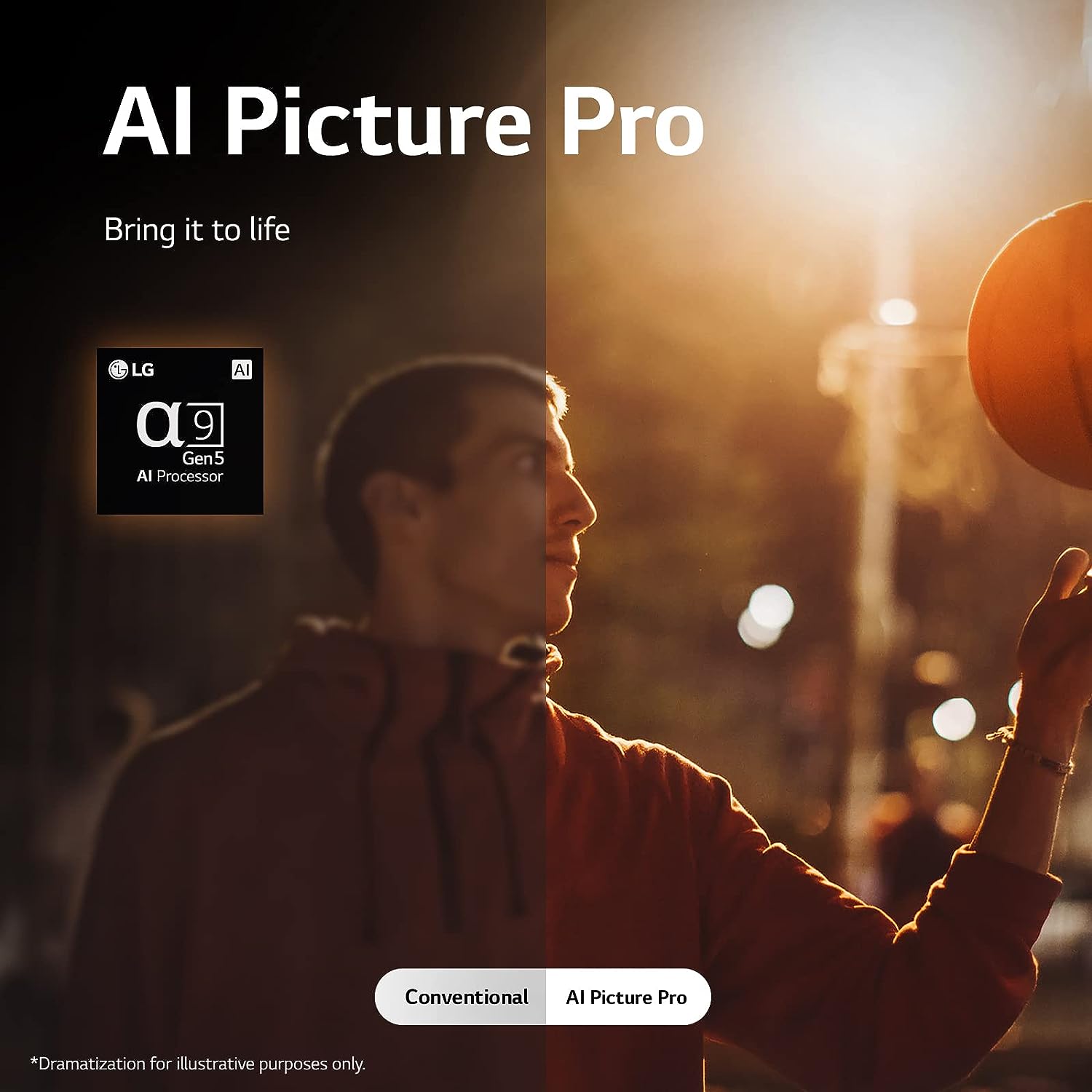 LG C2-serien 55-tums OLED evo smart-TV OLED55C2PUA, 2022 - AI-driven 4K-TV, inbyggd Alexa, mörk silver