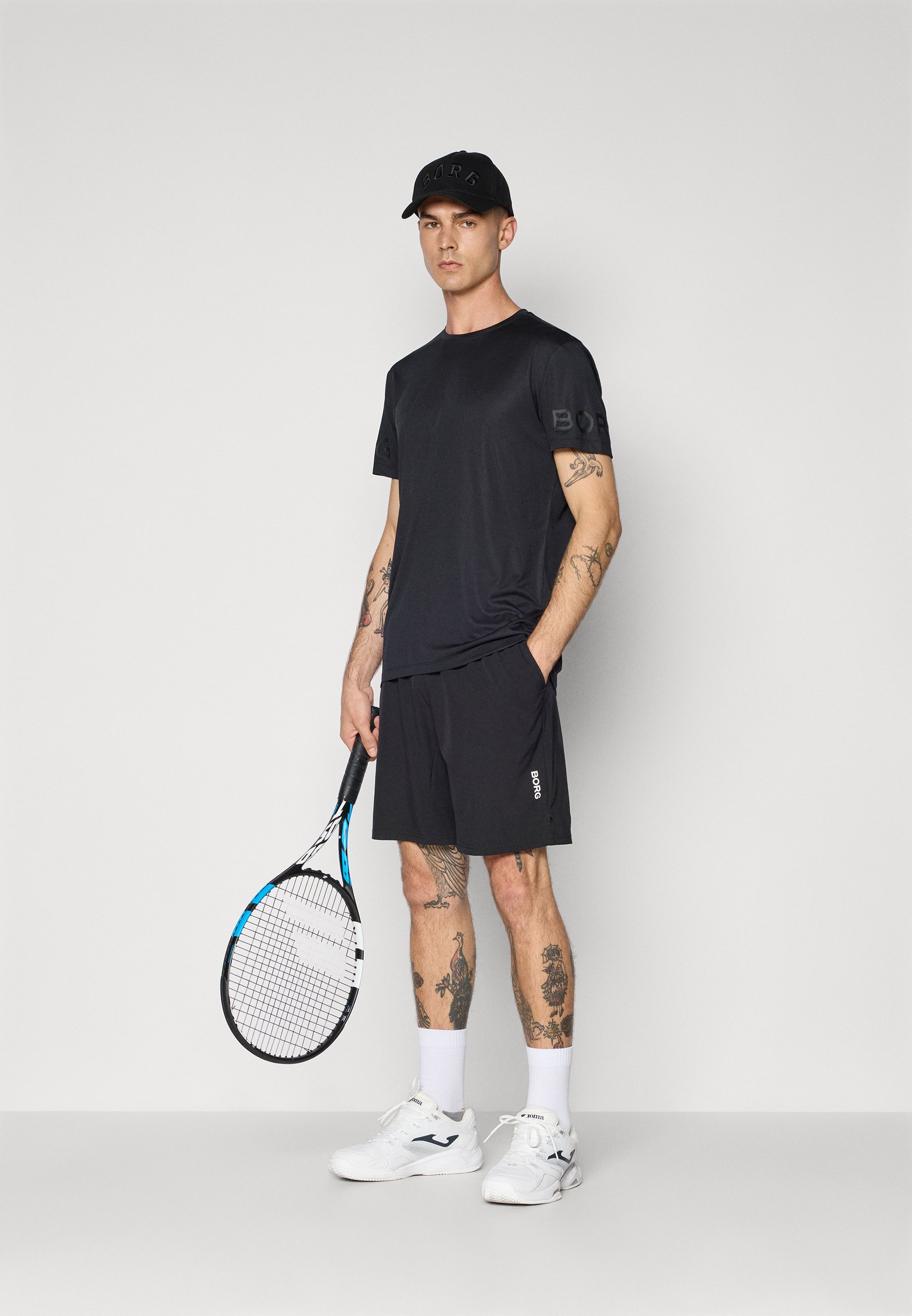 Björn Borg LIGHT - T-shirt imprimé - beauté noire