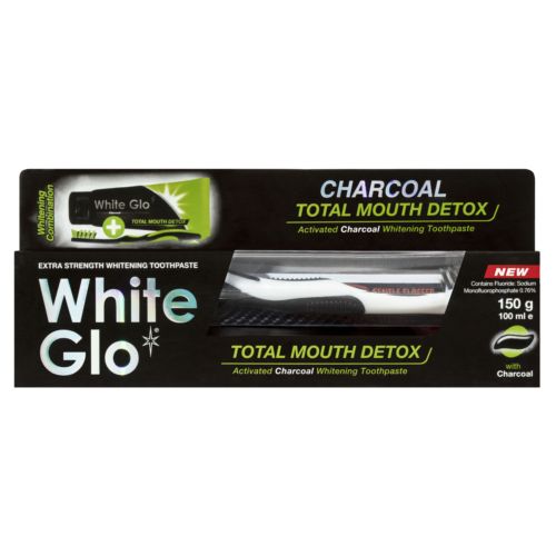 White Glo Charcoal Total Mouth Detox