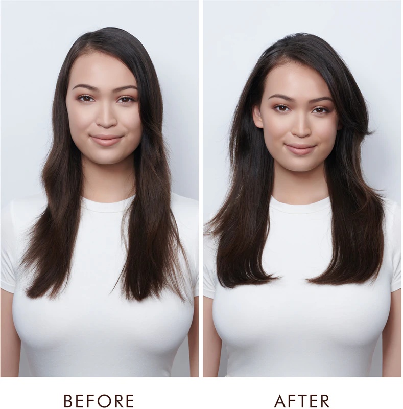 Moroccanoil Volume Root Boost formavimo purškiklis suteikia apimties nuo šaknų.