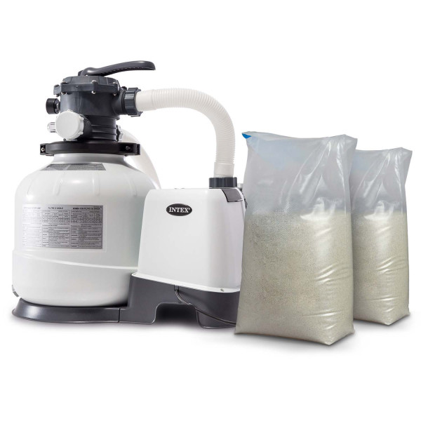 Pompa filtrująca piaskowa Intex 10500 l/h   piasek 50kg