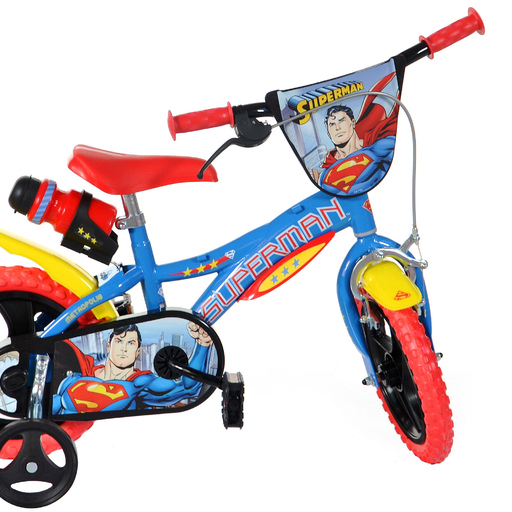 Bicicleta Infantil Superman 12 Pulgadas 3-5 Años