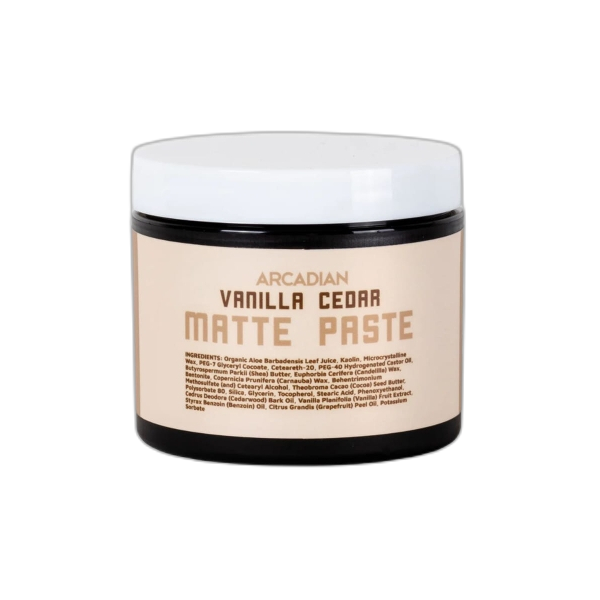 Arcadian Vanilla Cedar Matte Pasta
