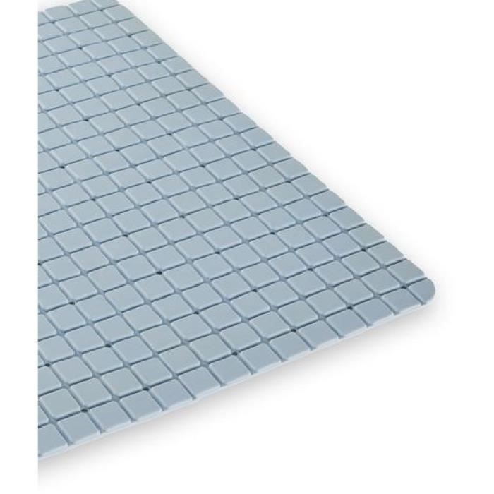 Alfombrilla antideslizante para baño o ducha - HOY - UTILIDAD - 50 x 50 cm - Cuadrada - Azul