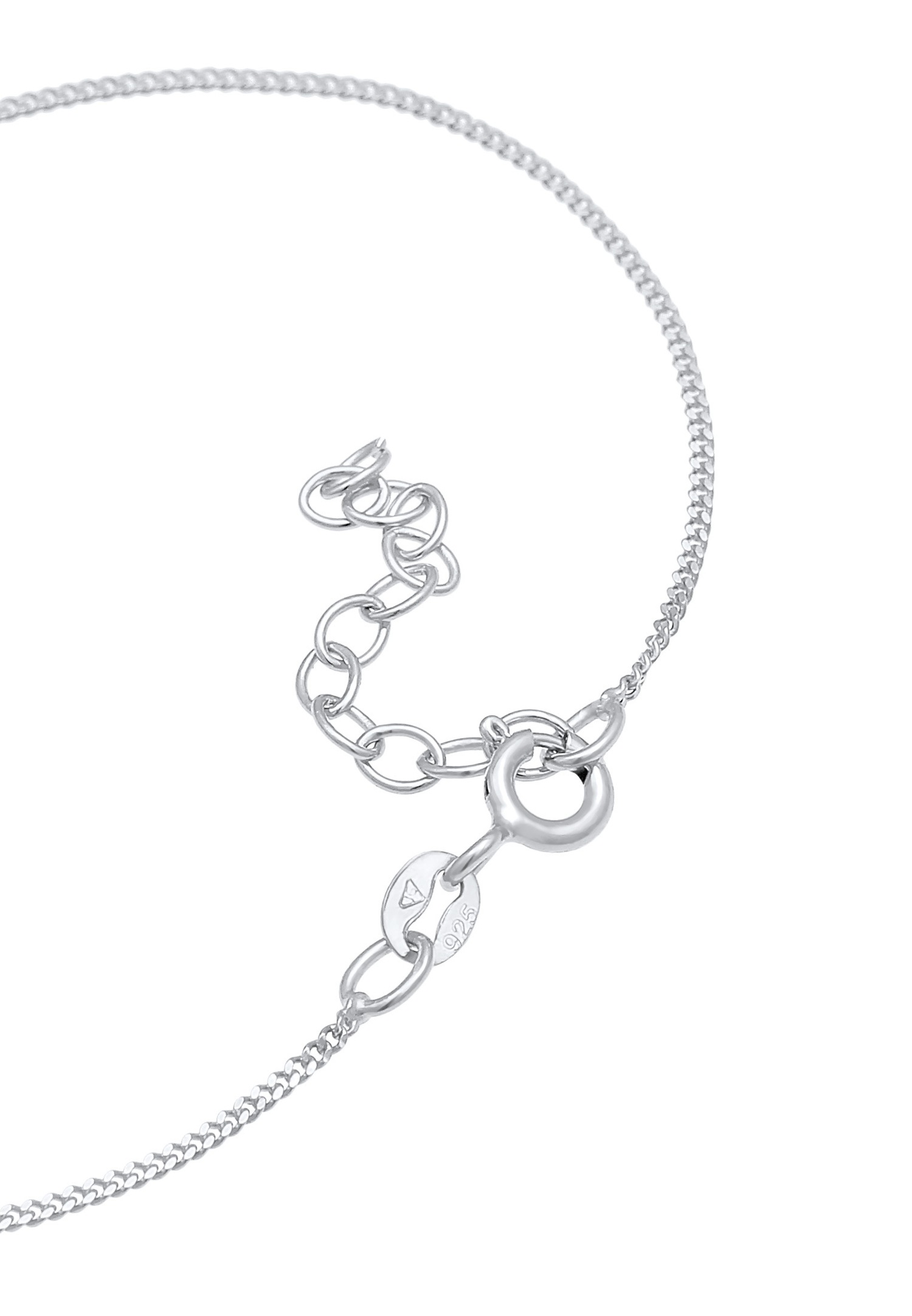 Elli Amour romantique de la Saint-Valentin pour dames avec des pierres de zircone en argent sterling 925