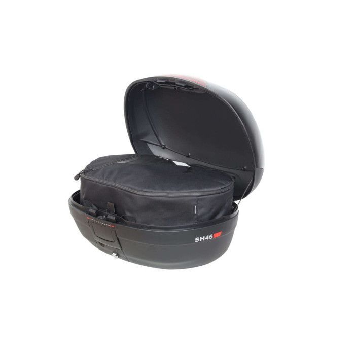 Topcase – SHAD – SH46 – Schwarz – 46 Liter – Inkl. Montageplatte
