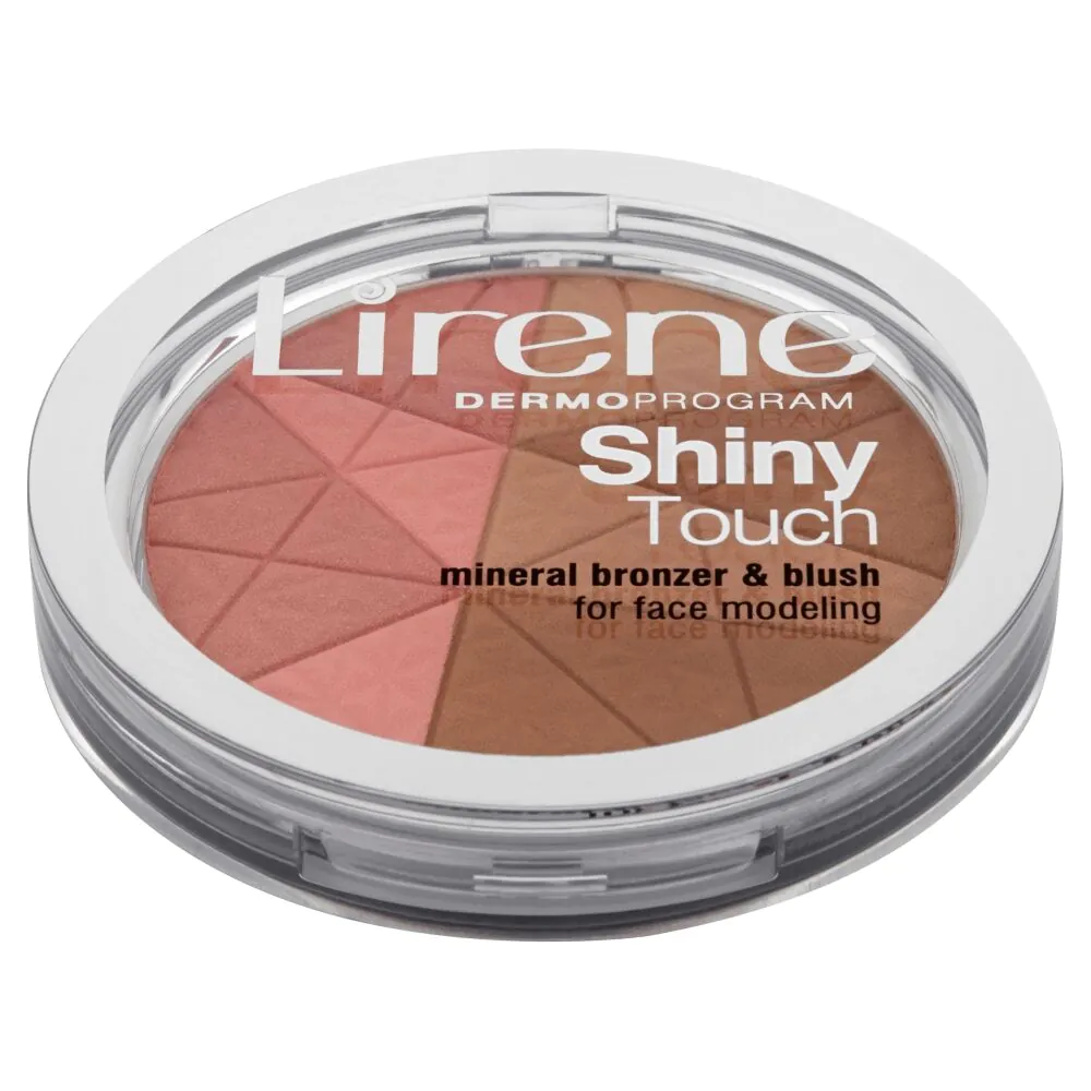 Lirene Shiny Touch mineralny bronzer z różem