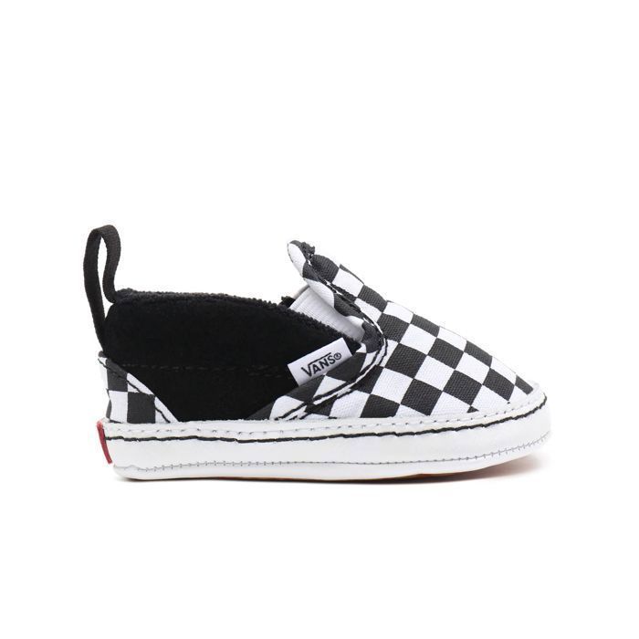 Chaussures Bébé - VANS - Slip-On Crib - Noir - Textile - Plat