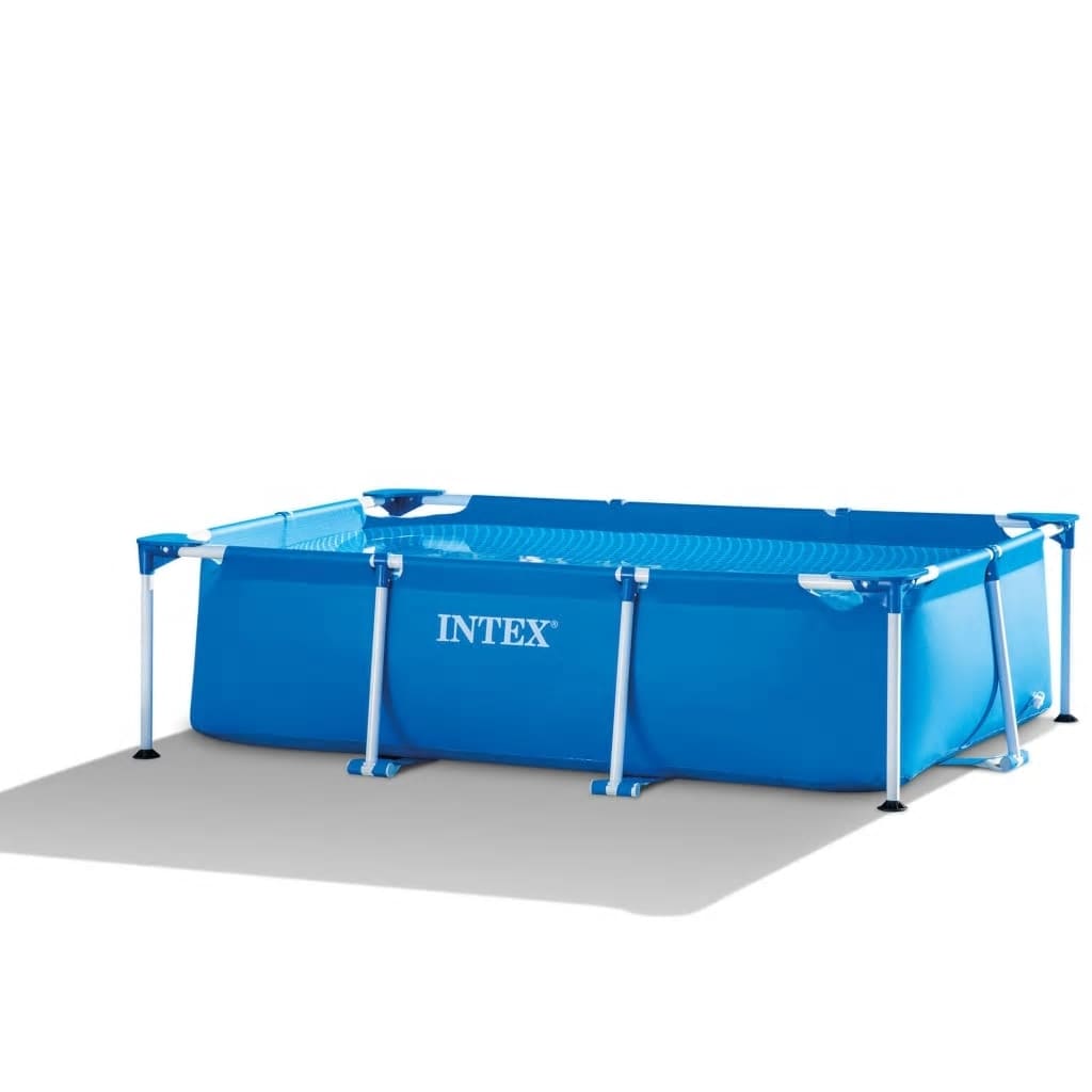 Piscina Intex com estrutura de aço