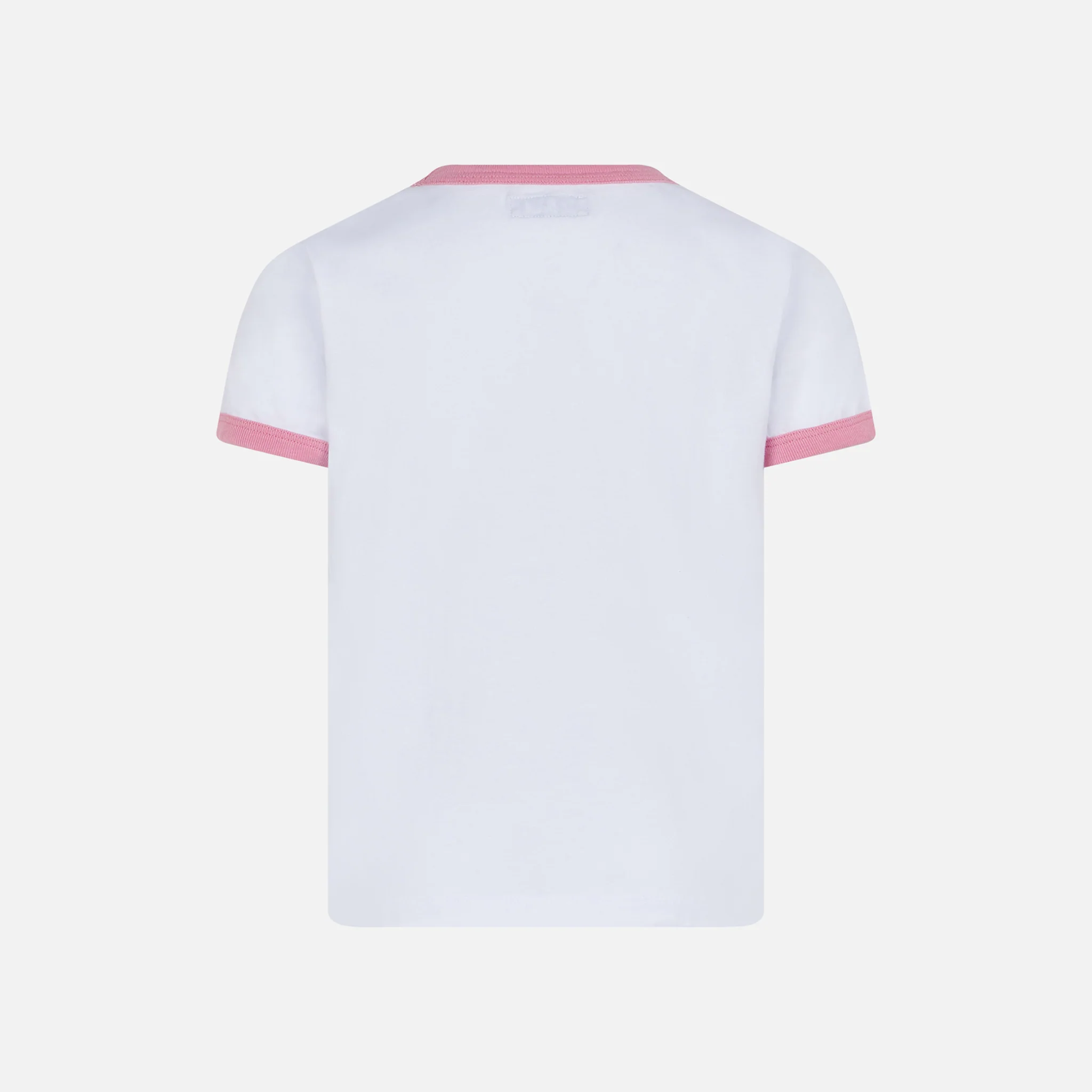 Katoenen T-shirt voor meisjes met een coole Saint Barth-print.