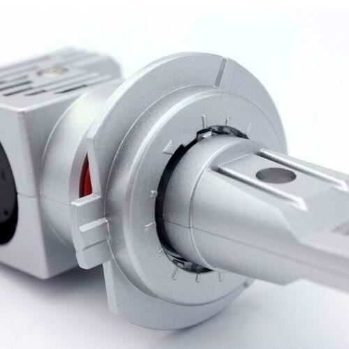 2 bombillas LED H7 M3 de alta potencia 6500K 5000LM 50W 12/24V para faros de coche y moto