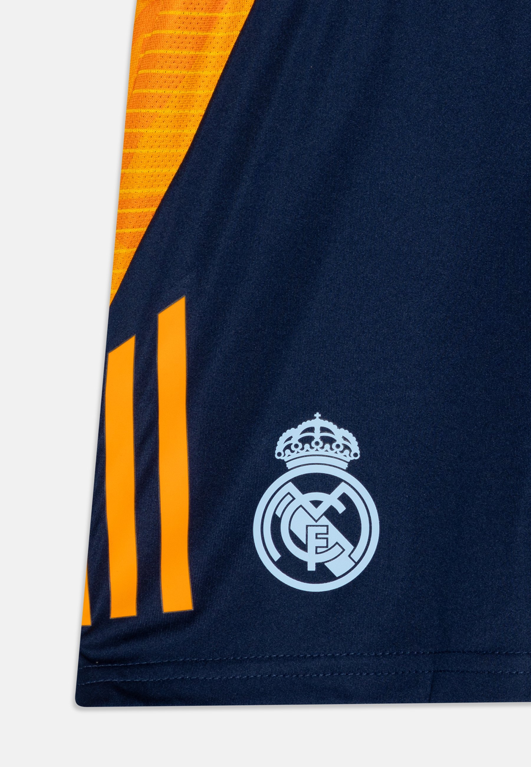 adidas Performance REAL MADRID TIRO 24 COMPETITION KIDS - Short de sport - Bleu marine/Orange/Bleu fluo