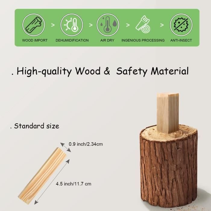 Construction set - Wooden block set - 100 pieces - Beech wood - Ages 3+
