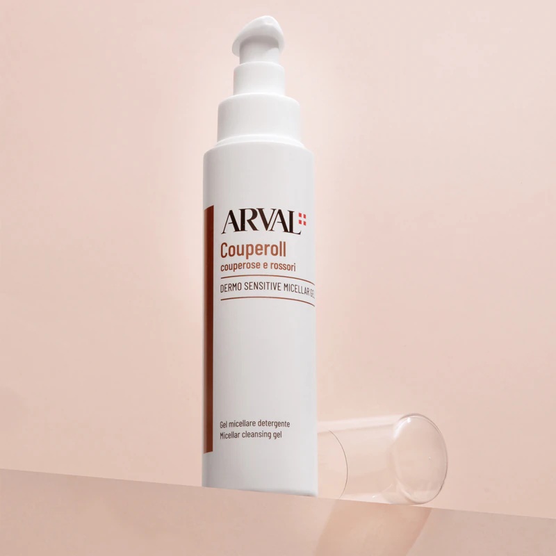 Arval Couperoll Dermo Sensitive Micellar Gel micelarni čistilni gel za občutljivo kožo, nagnjeno k razbarvanju