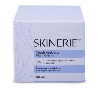 „Skinerie Youth Activator“ naktinis kremas. Gaivinamasis naktinis veido kremas 50 ml. 50 ml.