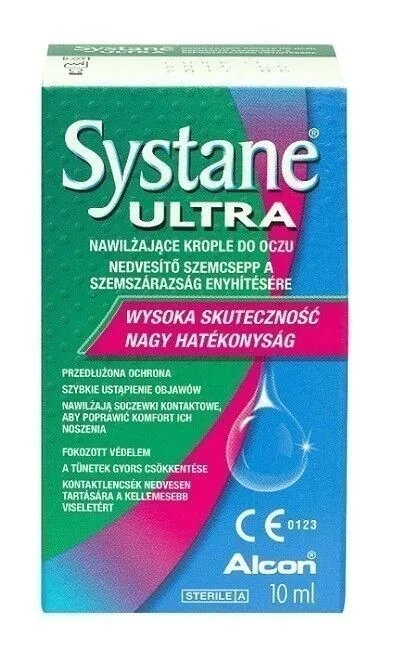 Systane Ultra, Nawilżające krople do oczu