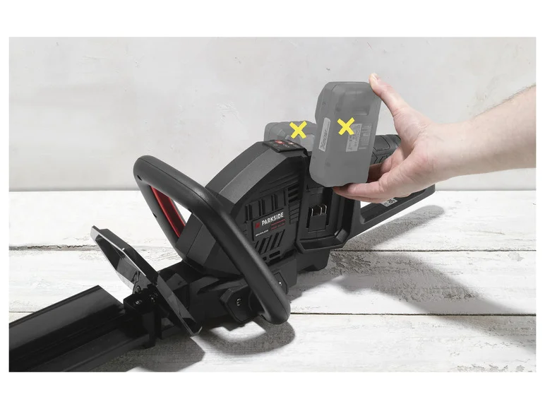 PARKSIDE PERFORMANCE® trådløs Schwanz hekksaks PPHSA 40-Li B2, 40 V