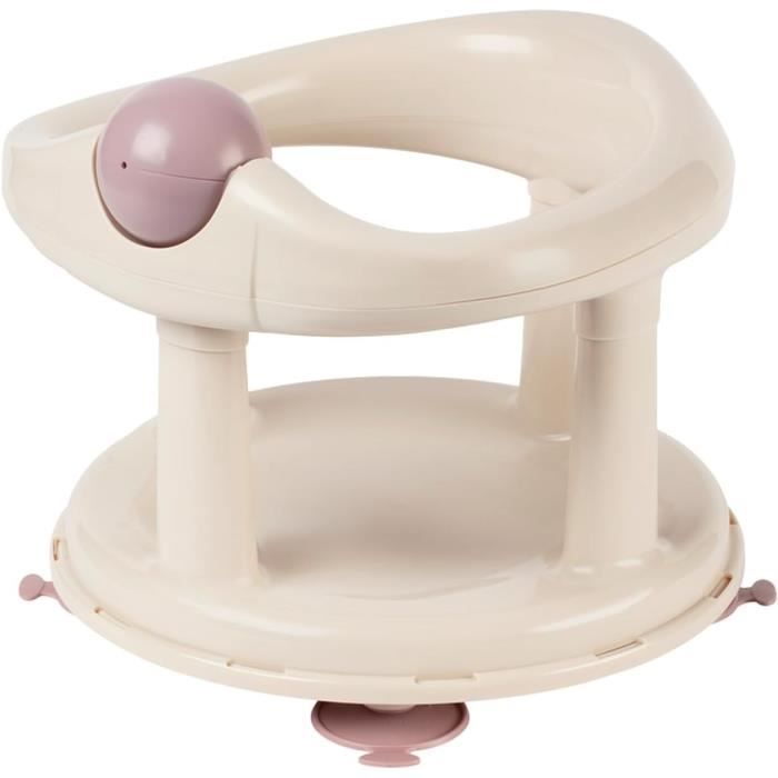 Anello girevole per vasca da bagno BEBECONFORT, sedile per vasca, dai 6 mesi ai 12 anni, beige