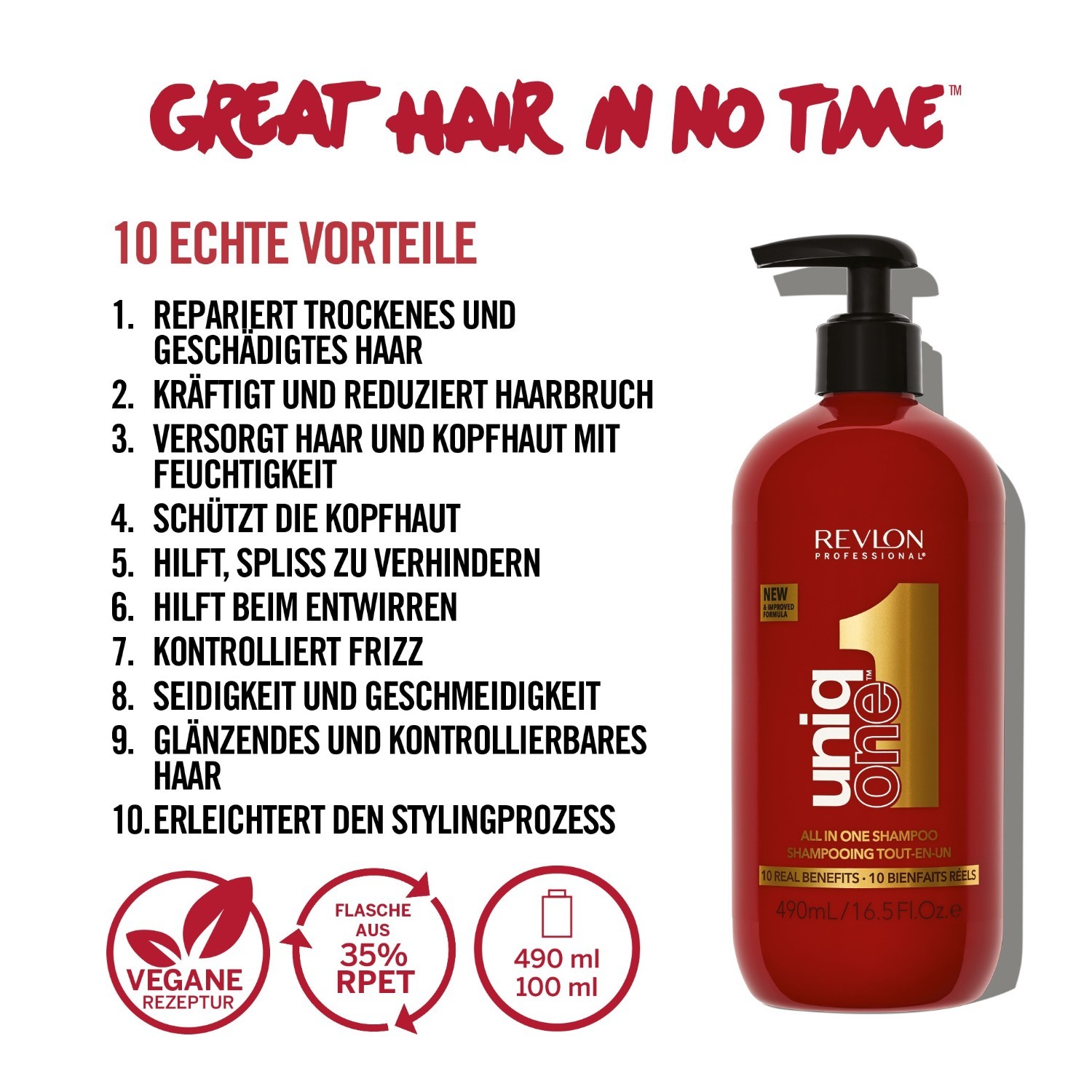Revlon Professional UniqOne šampon - 490 ml