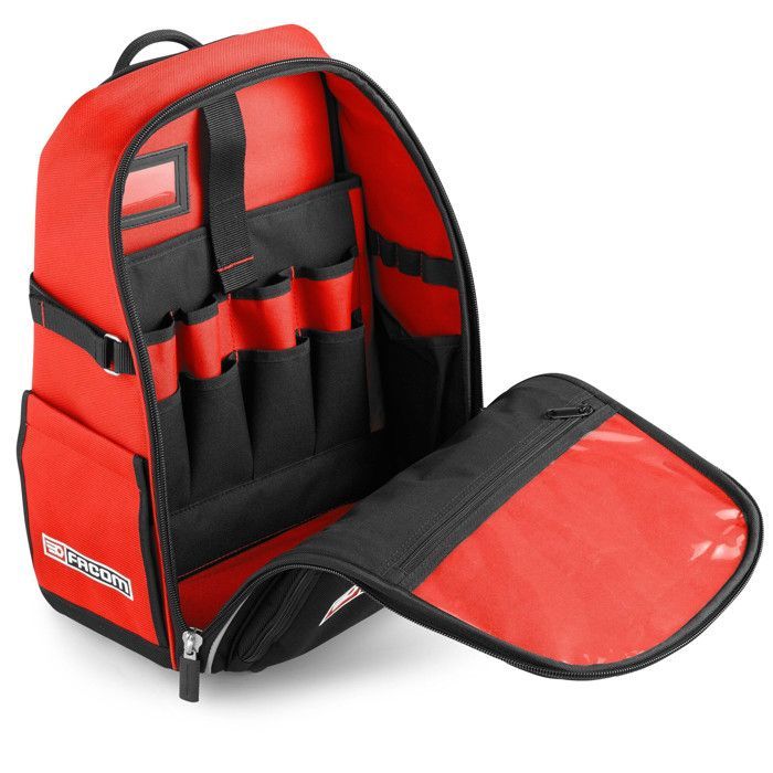 Rollrucksack – FACOM – BS.RBPB – 1200 Denier-Gewebe – Wasserdichtes, festes Fach – Laptopfach für 15-Zoll-Laptops