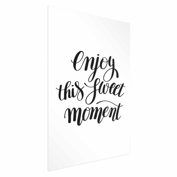 Plakat Enjoy 21x30 cm