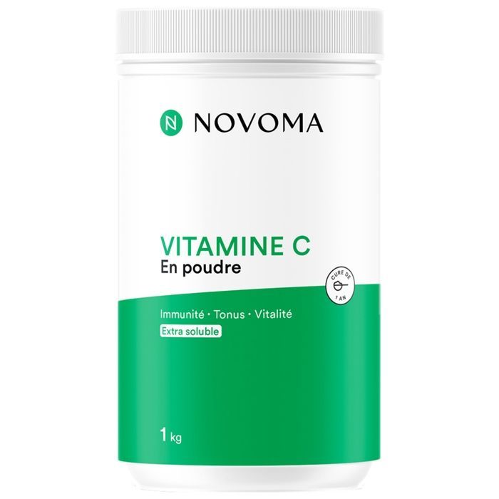 Novoma Vitamine C Immunité Tonus & Vitalité en Poudre 1 kg