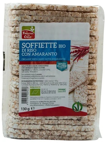 BIOTOBIO Bio-Amaranth-Reischips