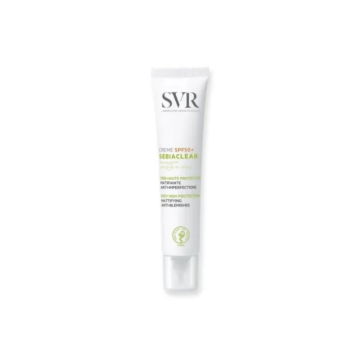 SVR SVR Sebiaclear krema SPF 50+ 40 ml matirajuća krema