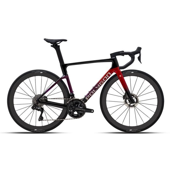 Vélo de route Polygon Helios A9 DI2 PM - Rouge - S