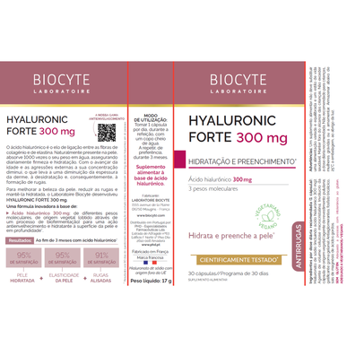 Biocyte-kapselit Ryppyjä ehkäisevä Hyaluronic Forte 30 kapselia 30 kapselia