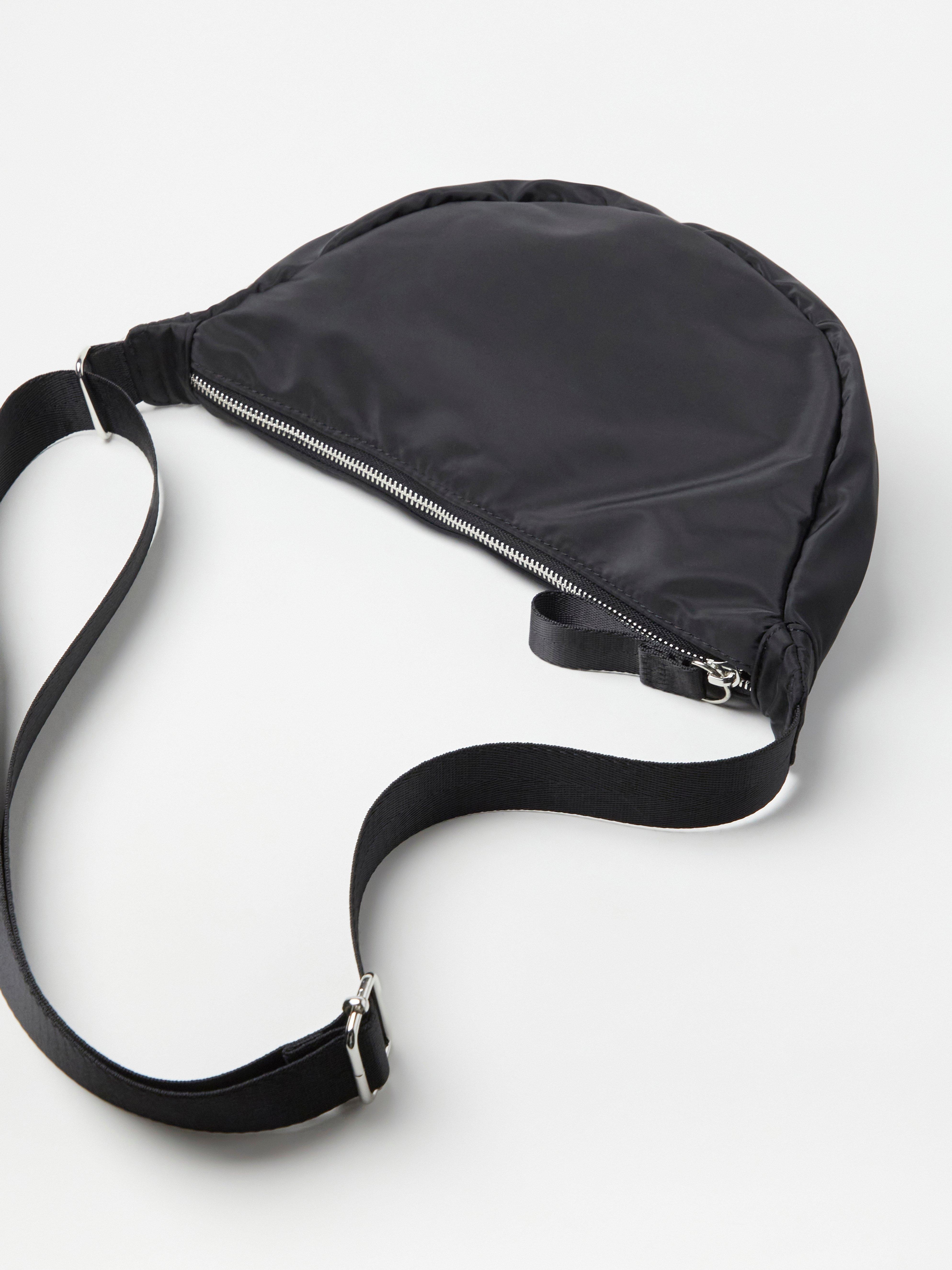 Bolsa transversal preta