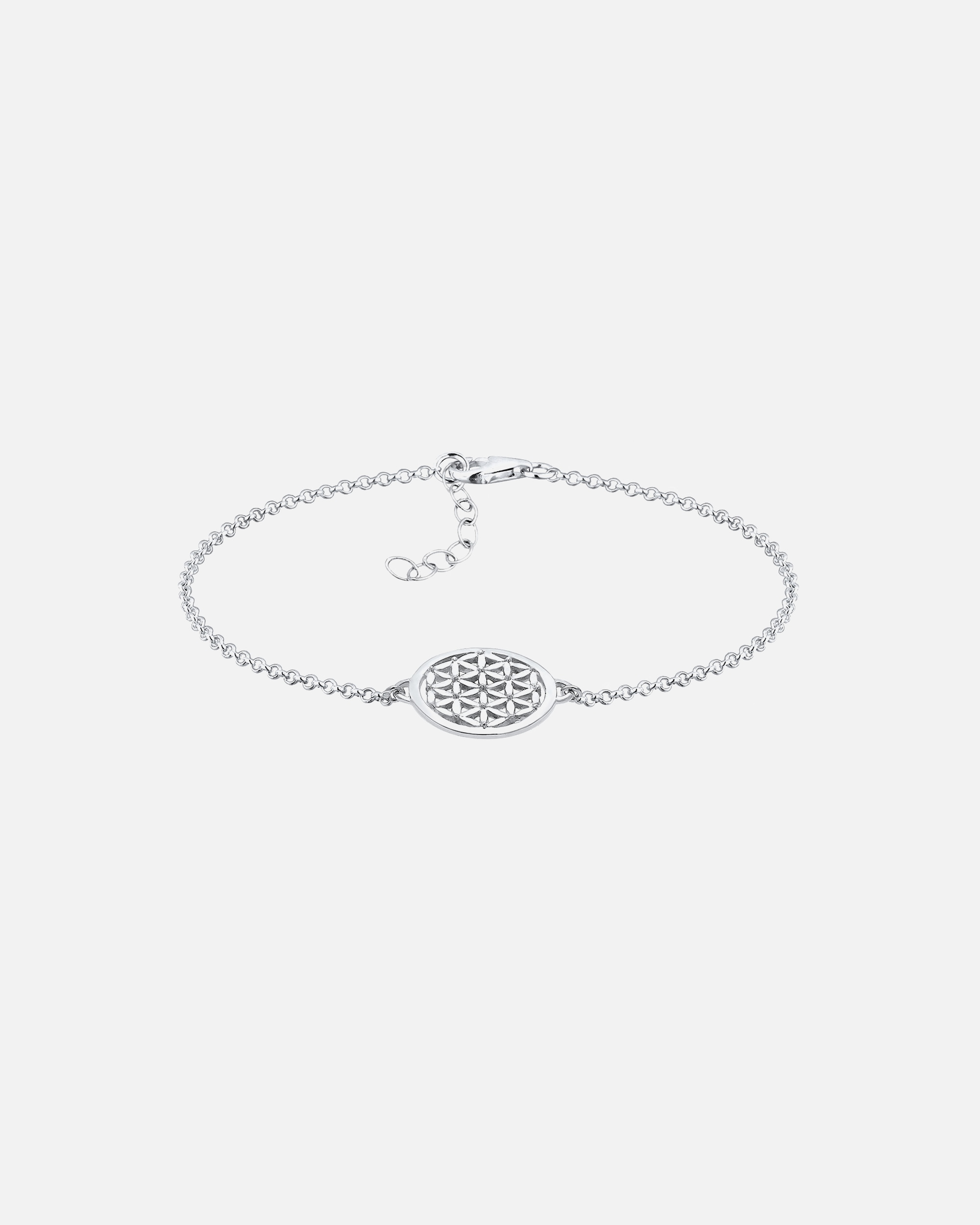 Elli Femmes Fleur de vie découpe en argent sterling 925