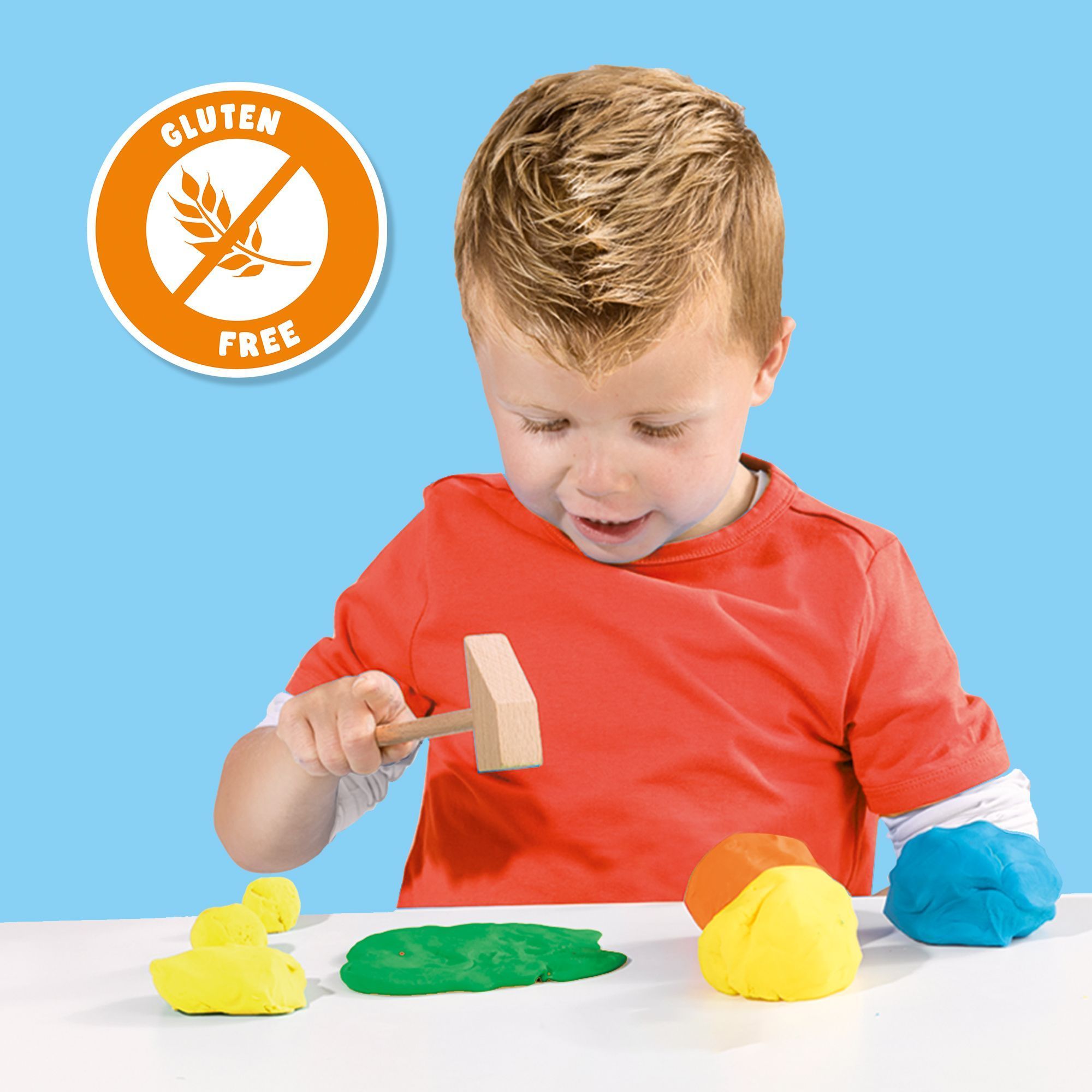 Méga kit de pâte à modeler avec outils - SES CREAVITE - My first - Hobby 1 - 4 - Sensoriel - Apprendre les formes - Age : 1+