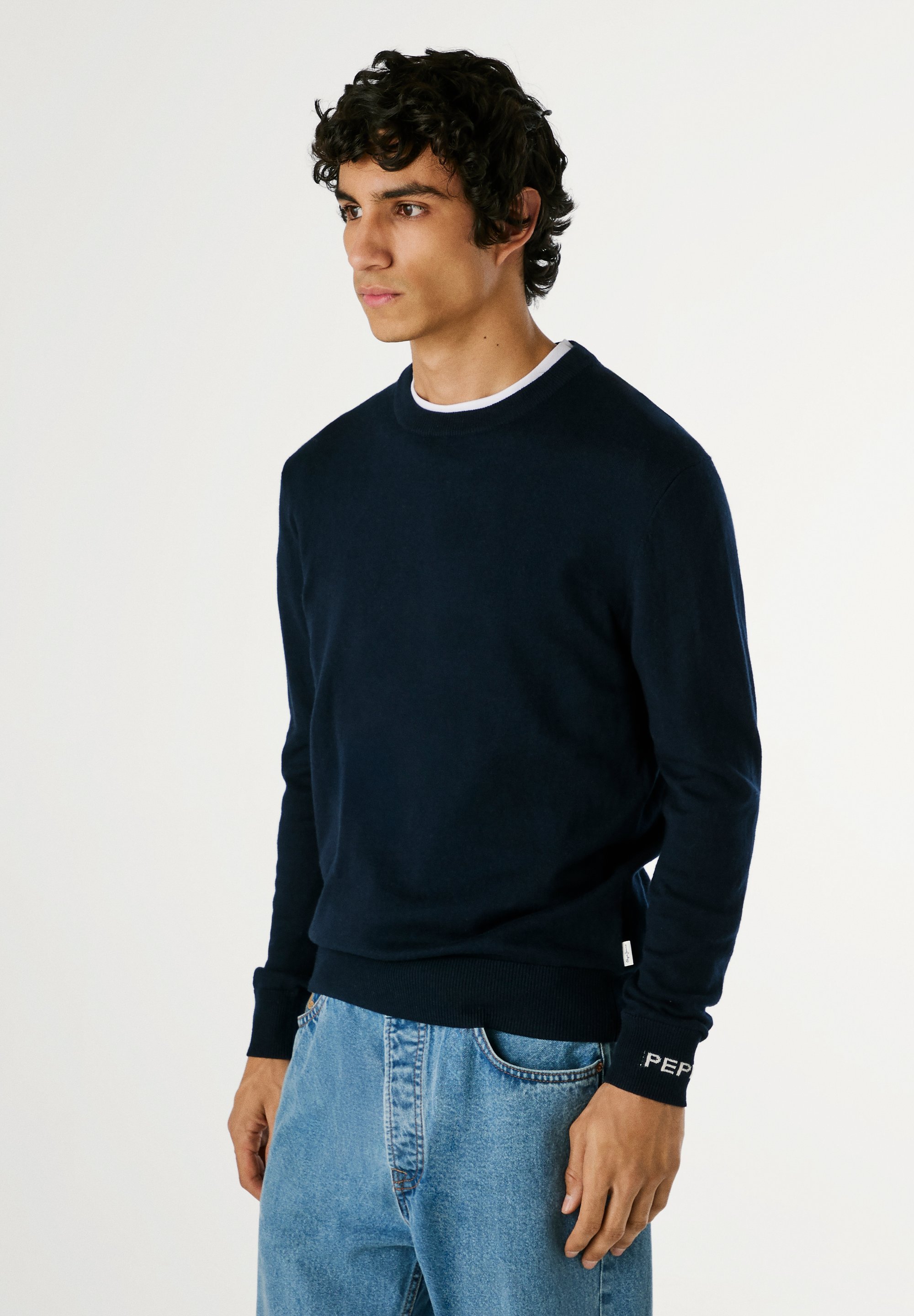 Pepe Jeans ANDRE CREW NECK - Džemperis - dulvičas zils
