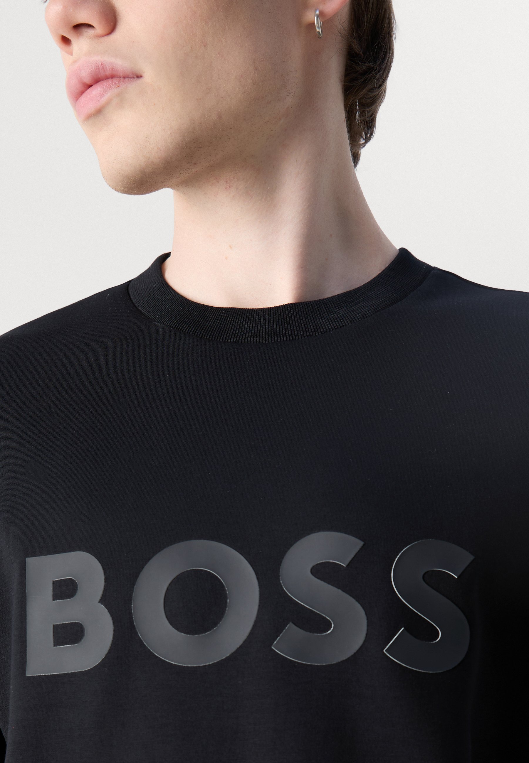 BOSS SALBO - Sweatshirt - zwart