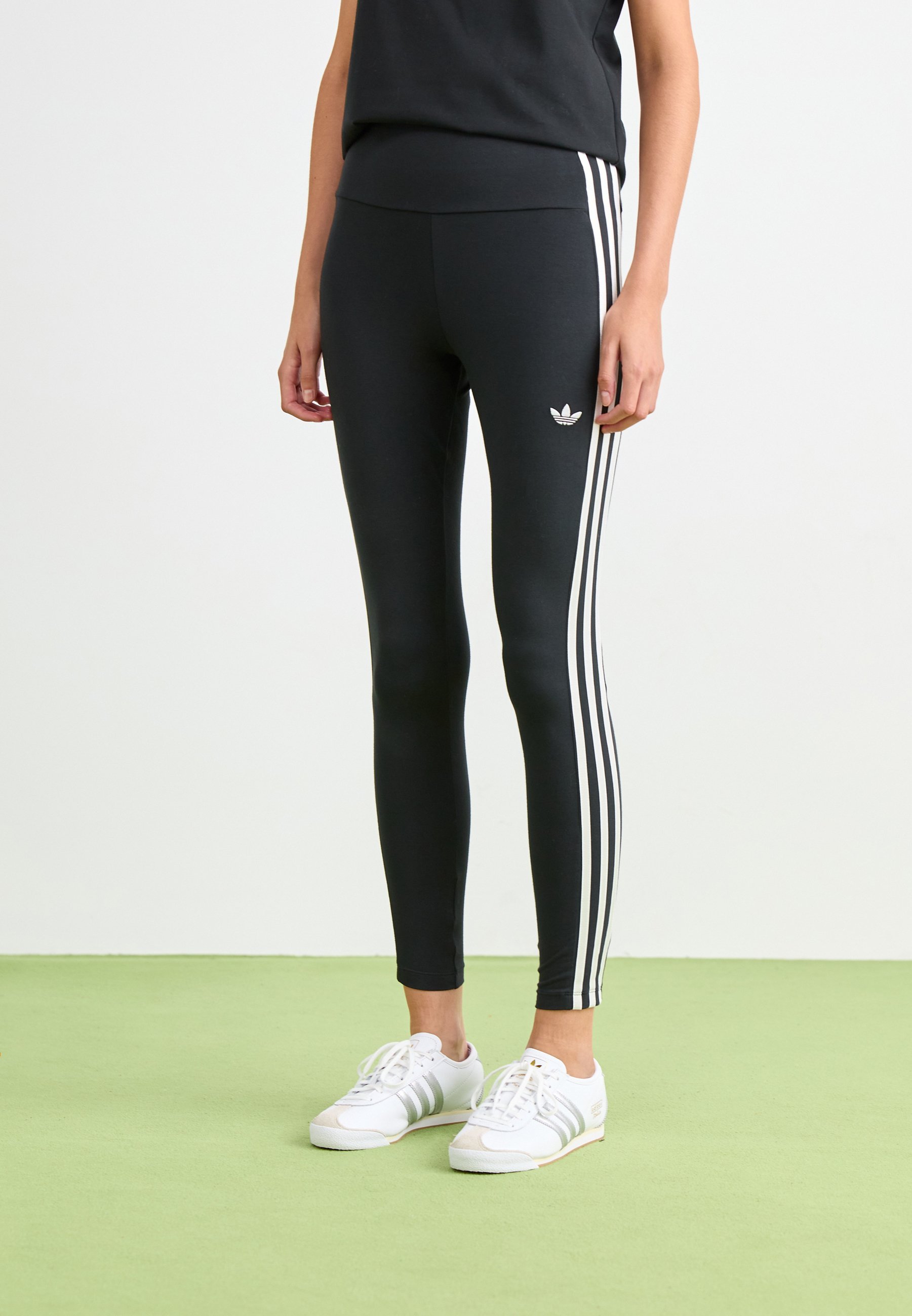 adidas Originals Leggings - Broek - zwart/wit