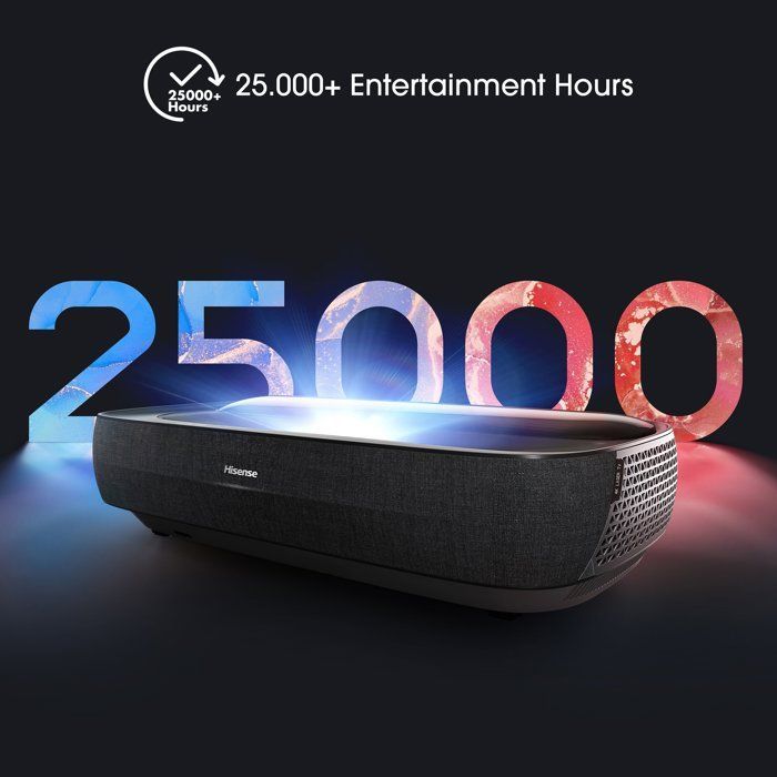 Televisore Laser - HISENSE - 120L9HA - 4K UHD - Tricromia - Schermo antiriflesso da 120