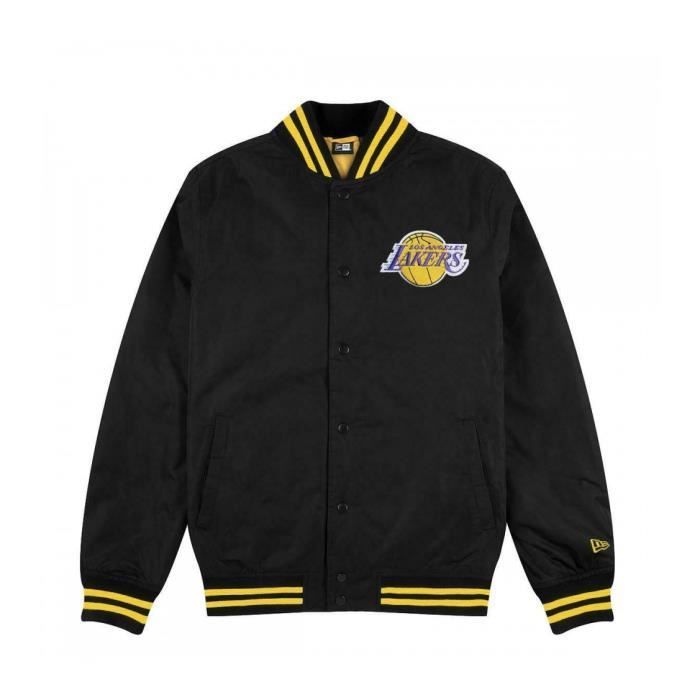 Veste Homme - New Era - Los Angeles Lakers - Taille XL - Couleur Noir - Manches Longues