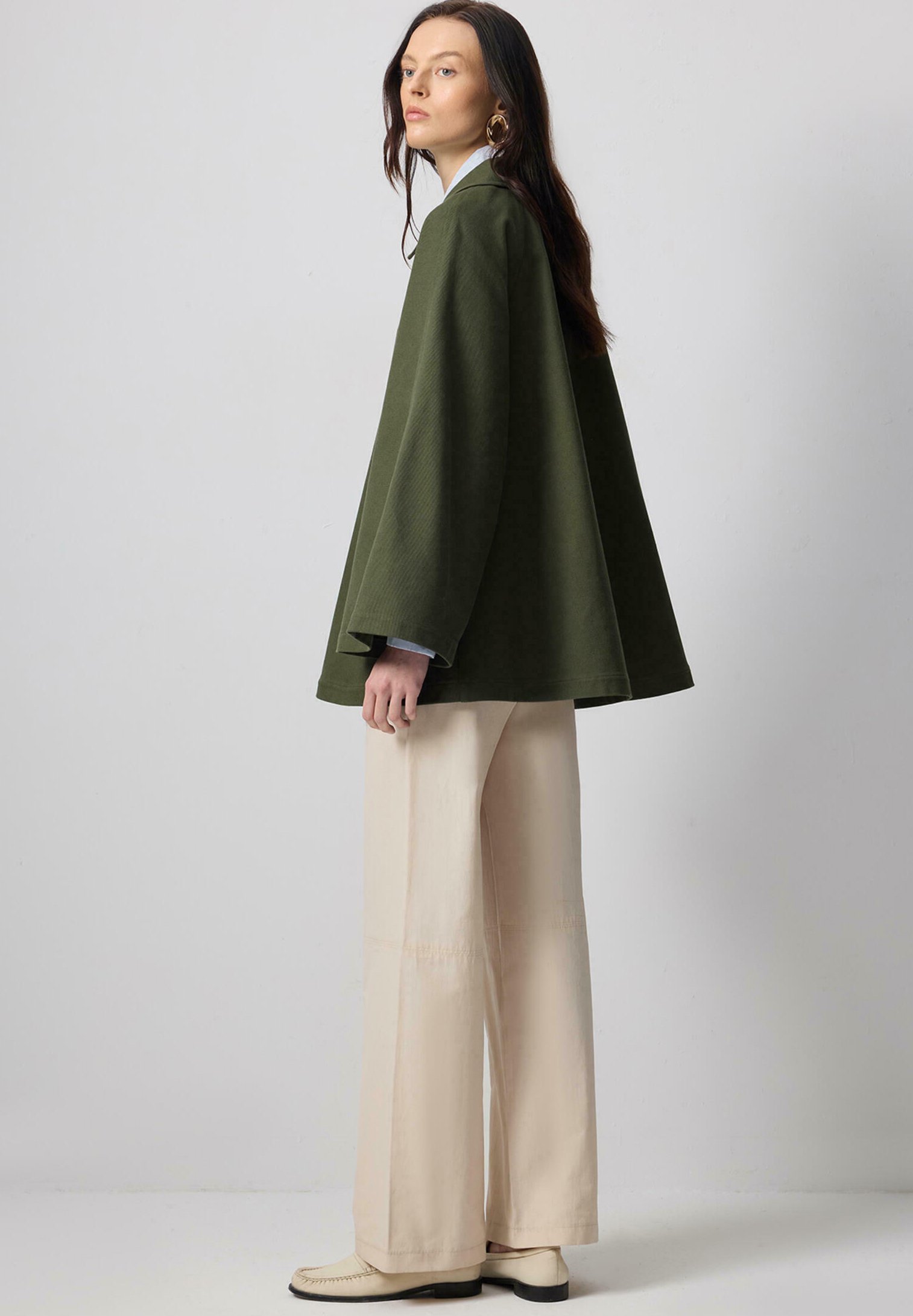 Touché Privé GABARDINE - Summer jacket - khaki