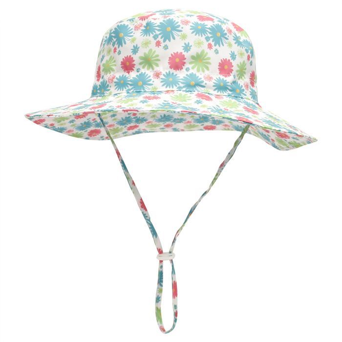 Sombrero FUNMOON para niños, sombrero de verano para el sol, sombrero tipo cubo unisex para bebé, estilo Panamá, diseño de dibujos animados, protección UV - 687111